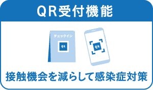 QR受付機能